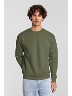 Fruit of the Loom Iconic Premium Set-In Sweat Mikina z těžké bavlny 16.2282 classic olive Fruit of the Loom Iconic Premium Set-In Sweat Mikina z těžké bavlny 16.2282 classic olive