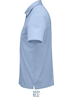 NEOBLU Octave Men Pánské žerzejové polo 24.3572 soft blue NEOBLU Octave Men Pánské žerzejové polo 24.3572 soft blue