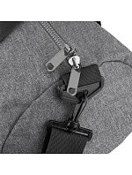 BagBase BG 140 Kulatá sportovní taška 52.0140 light grey/french navy BagBase BG 140 Kulatá sportovní taška 52.0140 light grey/french navy