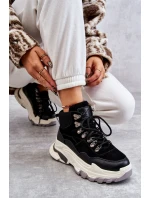 Dámská vysoká sportovní obuv GOE KK2N4098 Černe
