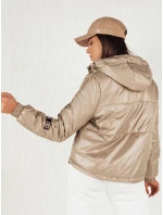 Dámská přechodová bunda ARON camel FashionStreet TY4112