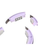 MAGNETICKÝ HULA HOP SET FIALOVÝ HHM13 S POČÍTADLEM HMS + ZEŠTÍHLUJÍCÍ PÁS BR163 ČERNÝ MAGNETICKÝ HULA HOP SET FIALOVÝ HHM13 S POČÍTADLEM HMS + ZEŠTÍHLUJÍCÍ PÁS BR163 ČERNÝ