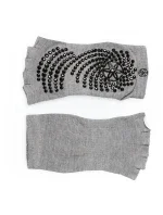 Protiskluzové ponožky na jógu bez prstů GAIAM 63708 Protiskluzové ponožky na jógu bez prstů GAIAM 63708