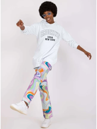 Dámská mikina-DHJ-BL-15658.35-bílá