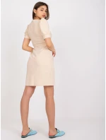 Šaty LK SK 508622.06P světle béžová Šaty LK SK 508622.06P světle béžová