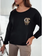 Dámská oversize halenka ICONIQ černá FashionStreet RY2696