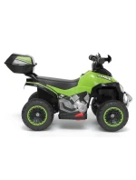 ČTYŘKOLOVÝ BATERIOVÝ VŮZ MICRON ZELENÝ 1039091