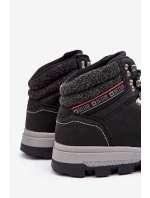 Mužské trekové boty Big Star KK174215 Černé
