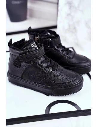 Children's Insulated Sports Shoes Big Star Black
