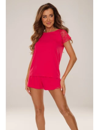 Dámské pyžamo De Lafense 625 Dagmara kr/r S-2XL