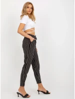 Kalhoty D73770M61869I černé Kalhoty D73770M61869I černé