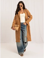 Dámský kabát TW EN BI 7298 1.15 velbloudí Dámský kabát TW EN BI 7298 1.15 velbloudí
