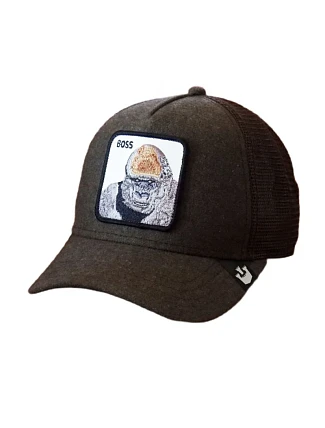 Goorin Bros. The Boss Trucker baseballová čepice - 101-1063-DARK GREEN