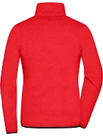 Daiber JN 1311 Dámská fleecová bunda 02.1311 red/black Daiber JN 1311 Dámská fleecová bunda 02.1311 red/black