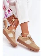 Dámské Zamszové Tenisky Daniel Lopez Just Dare SS2D4022 Béžové