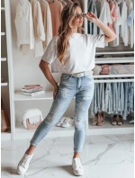 Dámské džínové kalhoty FASHIONIX modré FashionStreet UY2708