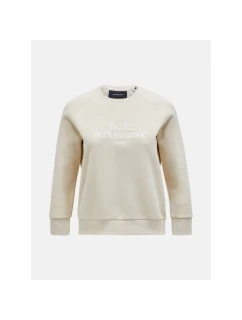 Mikina Peak Performance W Original Crew béžová