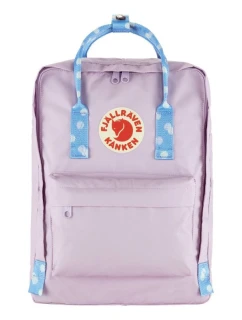 Batoh Fjallraven Kanken - pastel lav/confetti patt
