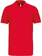 Kariban K 239 Pánské elastické piqué polo 20.K239 red
