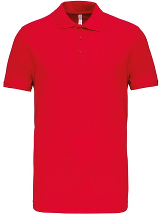 Kariban K 239 Pánské elastické piqué polo 20.K239 red