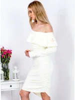 Šaty EM SK 009.55 světle žlutá Šaty EM SK 009.55 světle žlutá