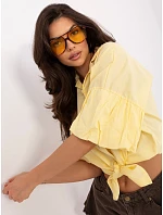 MI košile KS 3389A.90 světle žlutá