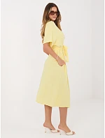 Šaty MI SK 3426.91 světle žluté