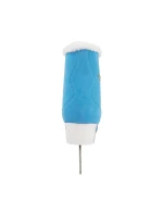 Modrobílé krasobrusle Roces Suede Eco-Fur 450702 004