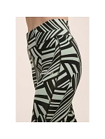Dámské legíny Casall Essential Printed Tights, zelené