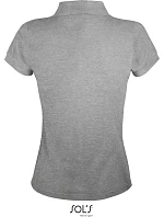 SOL'S Prime Women Dámské piqué polo z těžké bavlny 25.0573 grey melange SOL'S Prime Women Dámské piqué polo z těžké bavlny 25.0573 grey melange