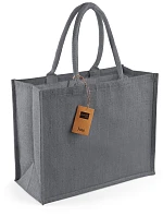 Westford Mill W 407 Jutová nákupní taška "Classic" 50.0407 graphite grey/graphite grey Westford Mill W 407 Jutová nákupní taška "Classic" 50.0407 graphite grey/graphite grey