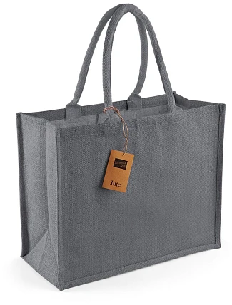 Westford Mill W 407 Jutová nákupní taška "Classic" 50.0407 graphite grey/graphite grey Westford Mill W 407 Jutová nákupní taška "Classic" 50.0407 graphite grey/graphite grey