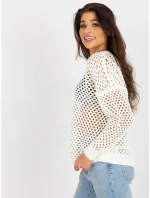 Dámský svetr BA SW 9006 .38P ecru - FPrice Dámský svetr BA SW 9006 .38P ecru - FPrice