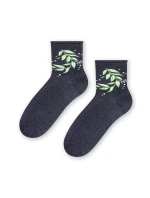 Vzorované netlačící ponožky Steven art.099 35-40