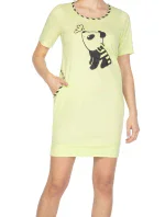 Dámská noční košilka 125 green - REGINA Dámská noční košilka 125 green - REGINA
