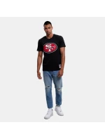 Mitchell & Ness NFL Team Logo Tee San Francisco M 49ERSS BMTRINTL1053-SF4BLCK T-Shirt