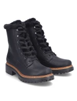 Rieker W 72625-00 RKR714 boty s kožešinou Rieker W 72625-00 RKR714 boty s kožešinou