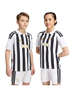 Adidas Juventus dětské tričko 26/27 bílo-černé KB8836 Adidas Juventus dětské tričko 26/27 bílo-černé KB8836