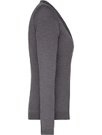 Daiber JN 660 Dámský pletený cardigan s výstřihem do V 02.0660 anthracite melange Daiber JN 660 Dámský pletený cardigan s výstřihem do V 02.0660 anthracite melange
