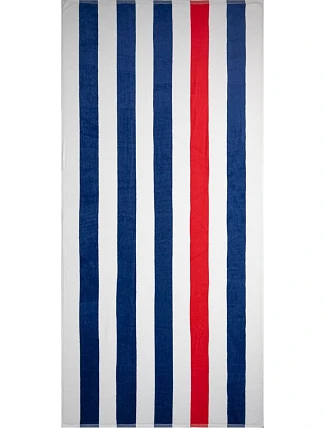 The One Towelling Towel Stripe Plážový ručník "Stripe" 48.1056 navy/red The One Towelling Towel Stripe Plážový ručník "Stripe" 48.1056 navy/red
