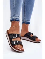 Dámské Sandały S Přezkami Inblu CP000042 Černé