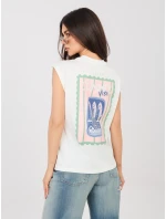 Tričko D12022M02769B bílé Tričko D12022M02769B bílé