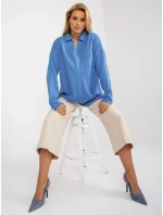 Dámský svetr LC SW 2261 .00P modrá - FPrice