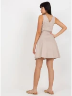 Dámské šaty LK SK 508253 šaty.44P béžová - FPrice