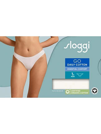 sloggi GO Daily Cotton Mini - Silk White - SLOGGI Silk White - SLOGGI sloggi GO Daily Cotton Mini - Silk White - SLOGGI Silk White - SLOGGI