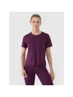 Dámské oversize rychleschnoucí tréninkové tričko 4F 4FRSS25TFTSF1236-50S