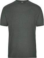Daiber JN 1808 Pánské pracovní tričko z bio bavlny - Solid 02.1808 dark grey Daiber JN 1808 Pánské pracovní tričko z bio bavlny - Solid 02.1808 dark grey