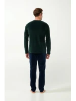 Vamp - Klasické sametové pyžamo 21715 - Vamp Vamp - Klasické sametové pyžamo 21715 - Vamp