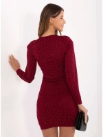 Šaty IT SK 20277.03P bordó
