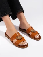 Praktické   nazouváky dámské na plochém podpatku